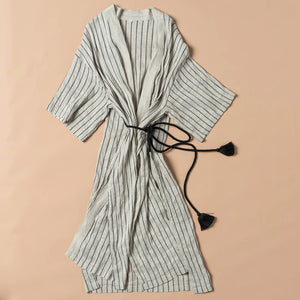 Open image in slideshow, linen robe
