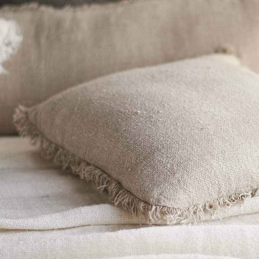 linen cushion